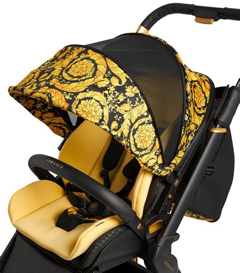 versace baby stroller.